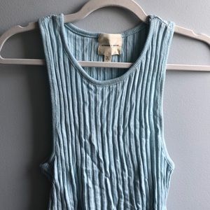 Urban outfitters cropped ribbed sweater tank